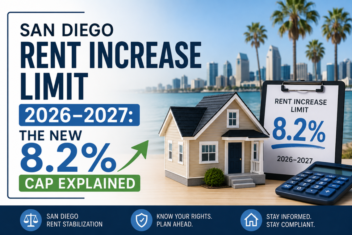 San Diego Rent Increase Limit 2026–2027